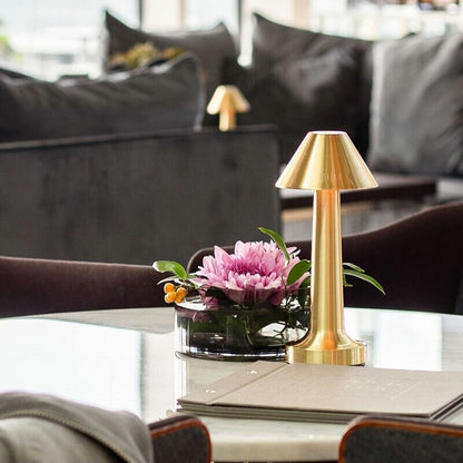 Metal LED Table Lamp with Adjustable Light