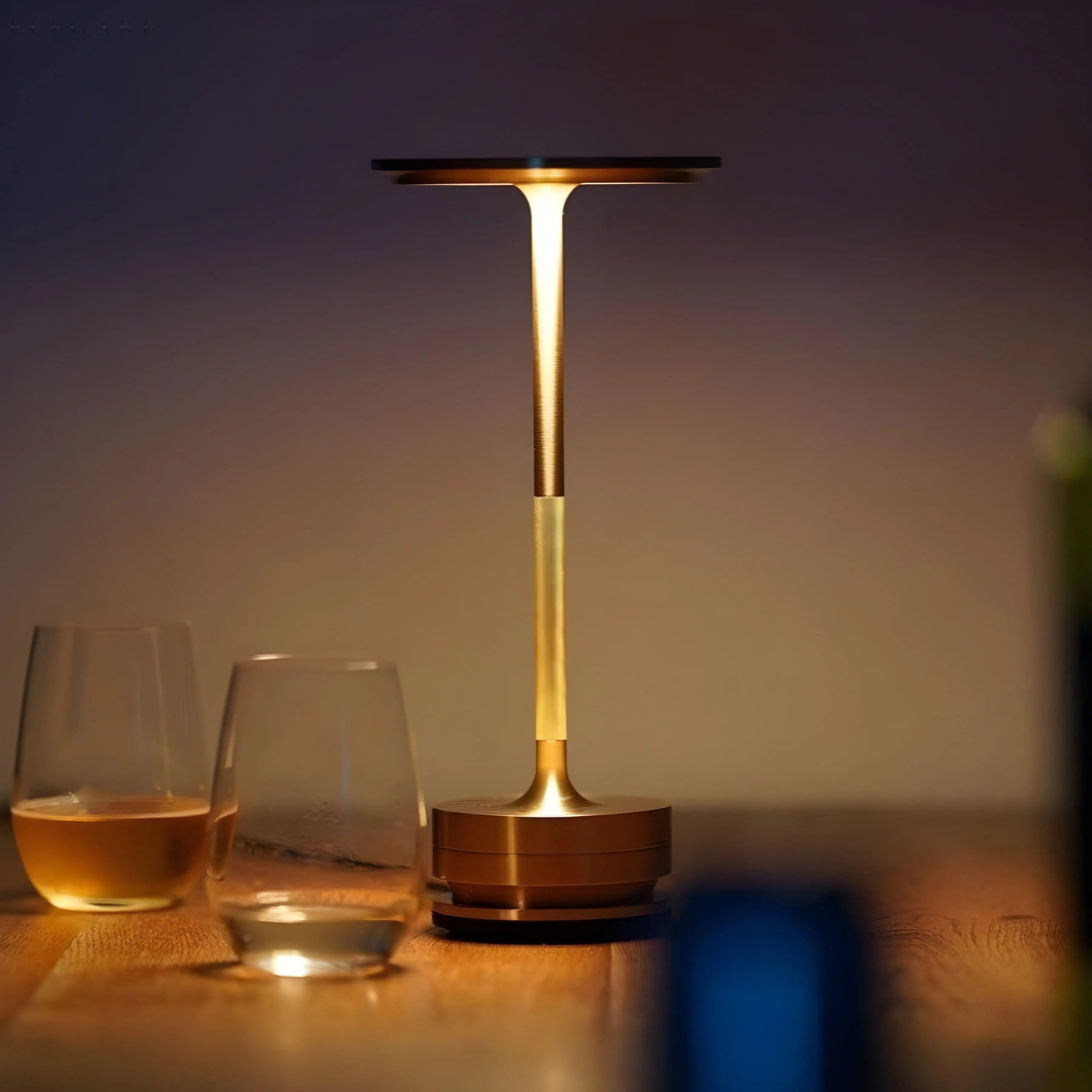 Lampada da Tavolo Senza Fili LED con Design Minimalista e Controllo Touch | Illuminazione Elegante per Ogni Ambiente 7