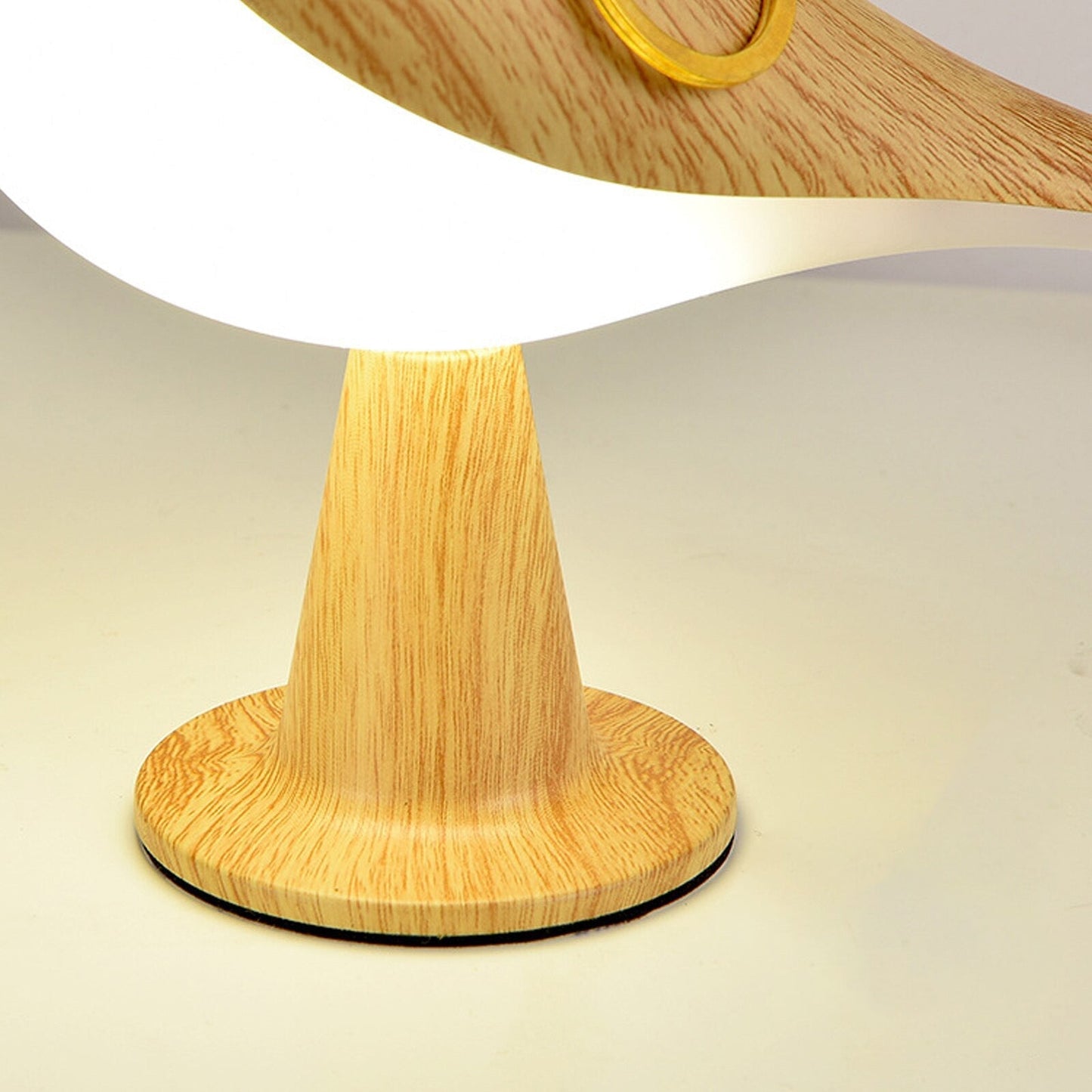 Wooden Bird-shaped Table Lamp with LED