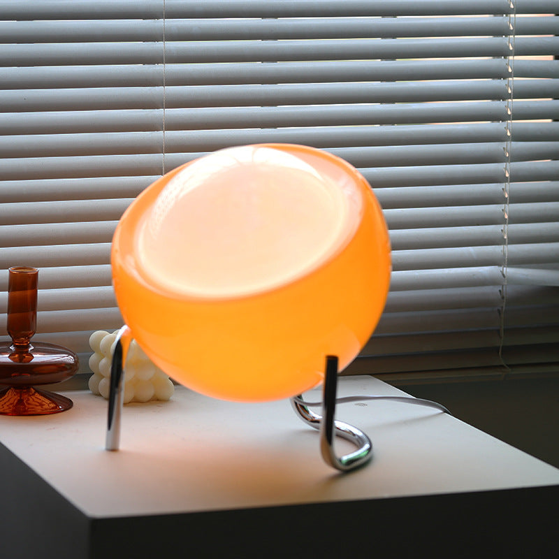 Nordic Retro Style LED Glass Table Lamp