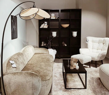 Indoor Rattan Floor Lamp