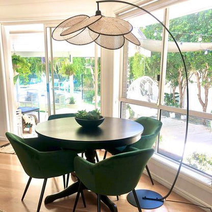 Indoor Rattan Floor Lamp