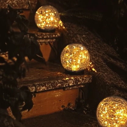 Solar Garden Lamps with Twilight Sensor | Elegant Design for Cozy Outdoor Lighting