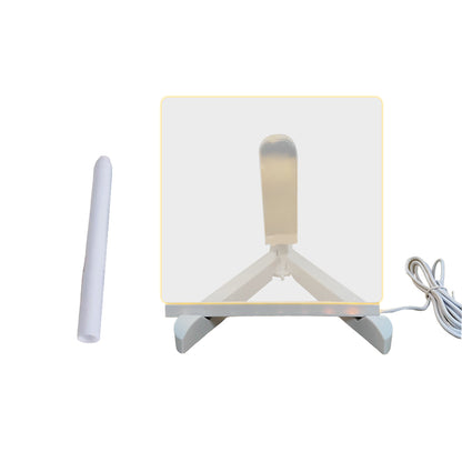 Lampada da Tavolo LED Colorata con Messaggi Riscrivibili