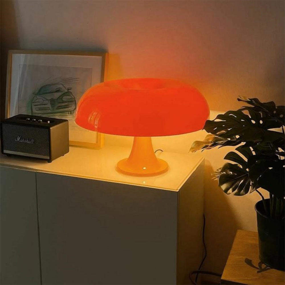 Minimalist Style Dimmable Mushroom Table Lamp