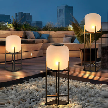 Waterproof Steel Outdoor Floor Lamp
