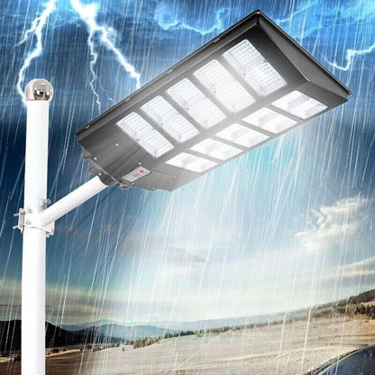 LED Solar Street Lamp - Motion Detection for Security and Efficient Lighting