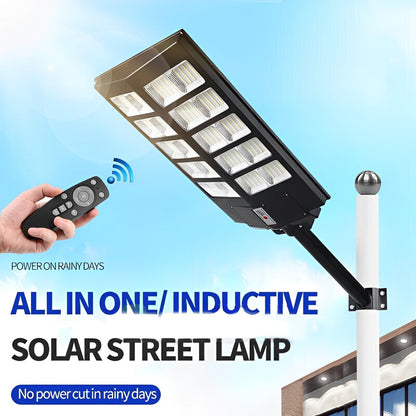 LED Solar Street Lamp - Motion Detection for Security and Efficient Lighting