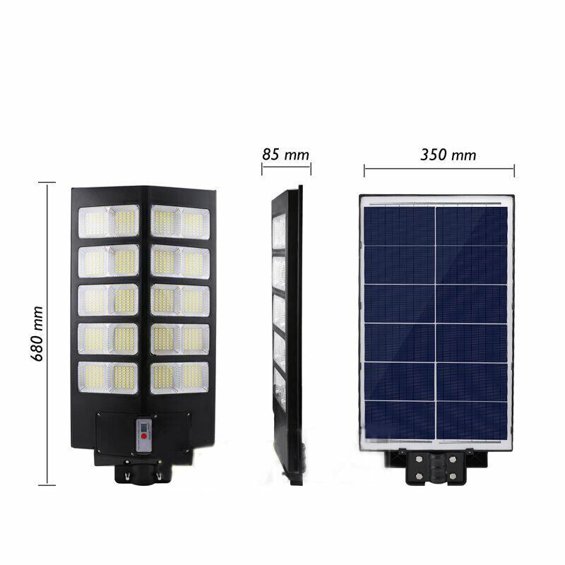 LED Solar Street Lamp - Motion Detection for Security and Efficient Lighting