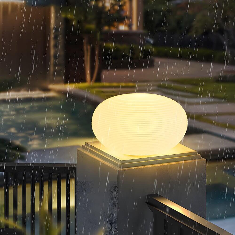 Warm LED Waterproof Outdoor Floor Lantern