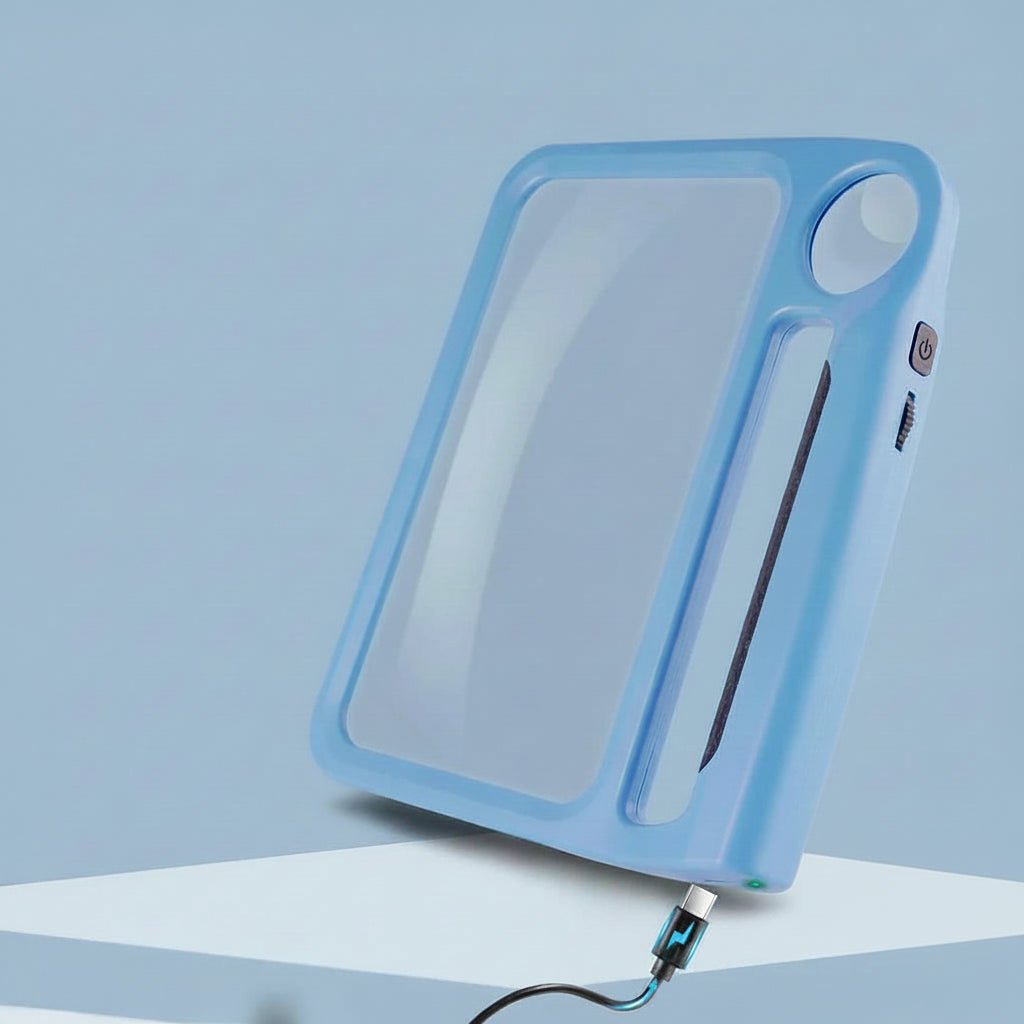 Magnifying Lens with LED Light and 5x/10x Magnification | Portable Lens for Comfortable and Clear Reading