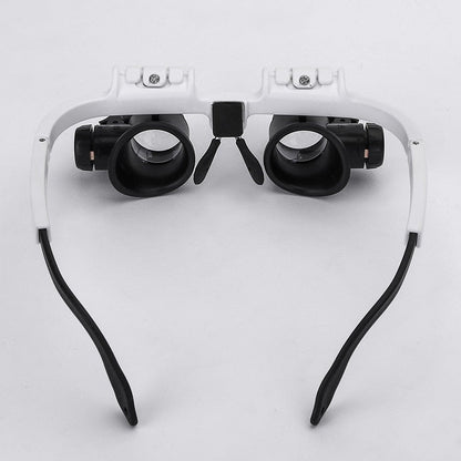 Adjustable LED Magnifying Lenses with 8x-23x Magnification | Comfort and Clarity for Precision Work