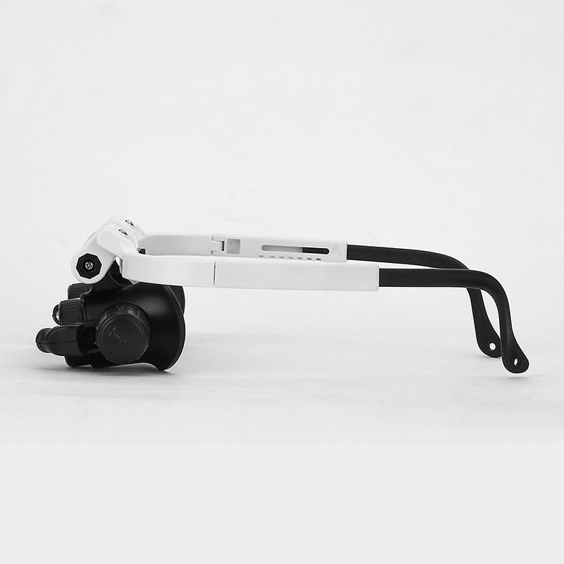 Adjustable LED Magnifying Lenses with 8x-23x Magnification | Comfort and Clarity for Precision Work