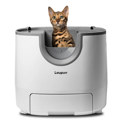 Lettiera Gatto Autopulente con Sensori di Sicurezza | Manutenzione Facile per un Ambiente Igienico 0