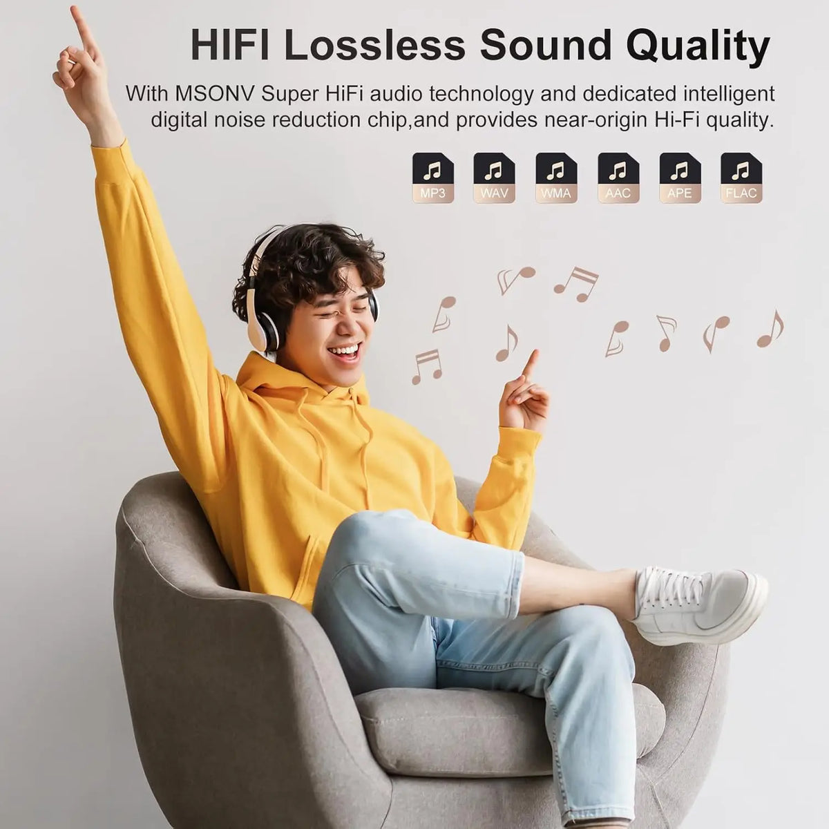 Lettore MP3 Portatile con Bluetooth 5.3 e Memoria Espandibile fino a 512 GB | Audio HiFi e Touchscreen per Esperienza Musicale Unica 4
