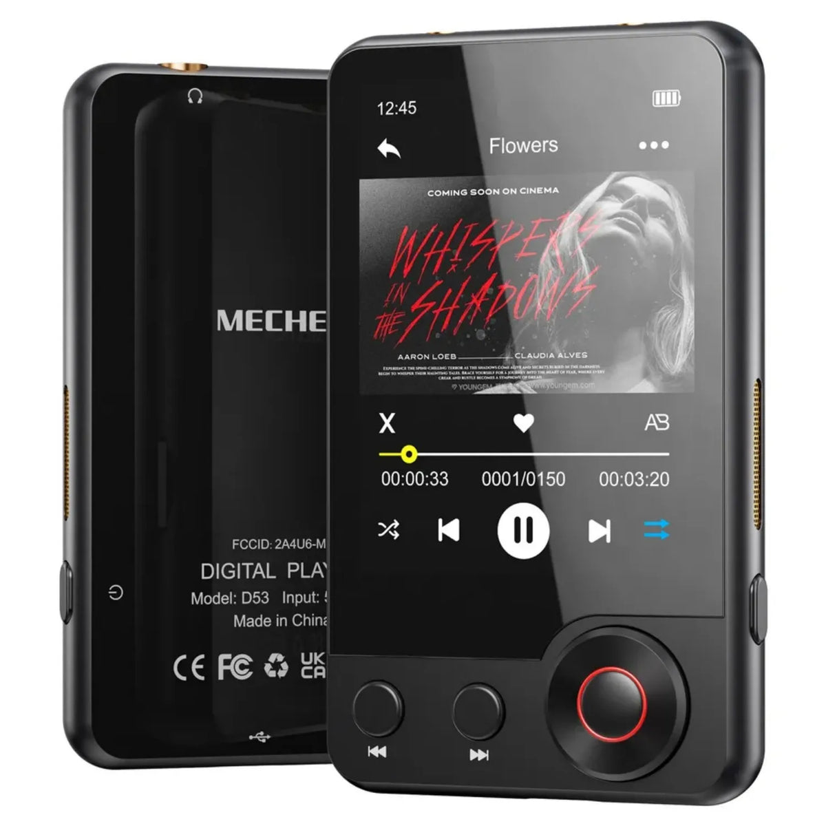 Lettore MP3 Portatile con Bluetooth 5.3 e Memoria Espandibile fino a 512 GB | Audio HiFi e Touchscreen per Esperienza Musicale Unica 6