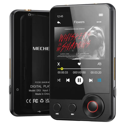 Lettore MP3 Portatile con Bluetooth 5.3 e Memoria Espandibile fino a 512 GB | Audio HiFi e Touchscreen per Esperienza Musicale Unica 6