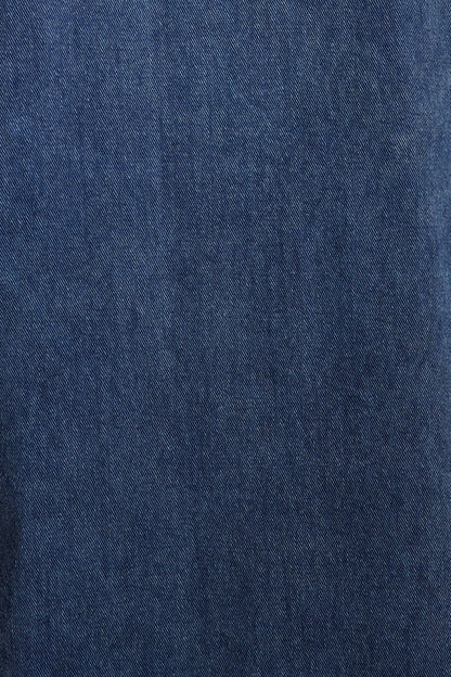 Liam | Elegante Camicia Uomo in Twill di Cotone Indigo 6