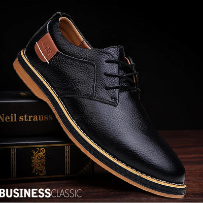 Liam | Élégantes chaussures Oxford en cuir pour homme