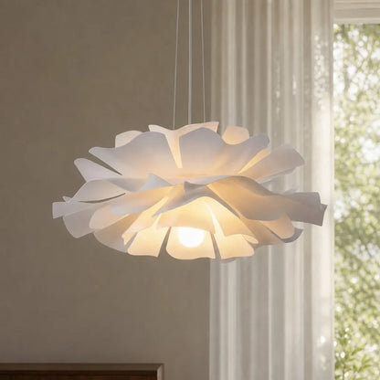 LotusGlow | Elegante Lampada a Sospensione Moderna in Vetro e Metallo 1