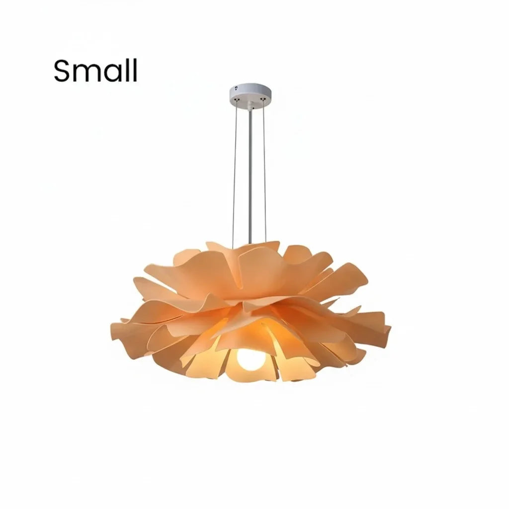LotusGlow | Elegante Lampada a Sospensione Moderna in Vetro e Metallo 12