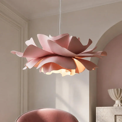 LotusGlow | Elegante Lampada a Sospensione Moderna in Vetro e Metallo 4