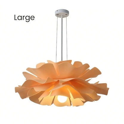 LotusGlow | Elegante Lampada a Sospensione Moderna in Vetro e Metallo 9