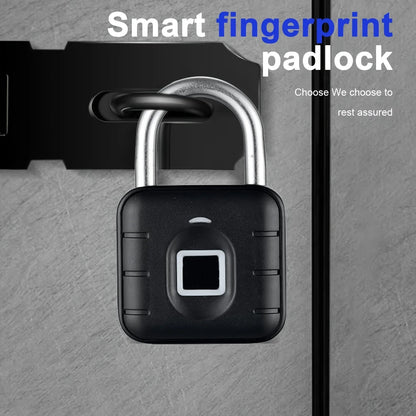 Lucchetto Smart | Lucchetto Impermeabile con Impronte Digitali Ricaricabile USB | Sicurezza Senza Chiave per Uso Esterno 3