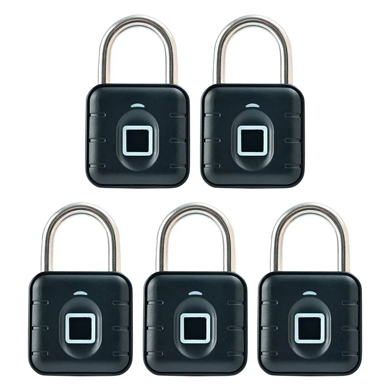 Lucchetto Smart | Lucchetto Impermeabile con Impronte Digitali Ricaricabile USB | Sicurezza Senza Chiave per Uso Esterno 7
