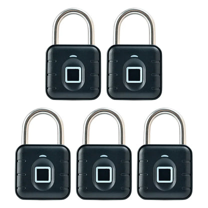 Lucchetto Smart | Lucchetto Impermeabile con Impronte Digitali Ricaricabile USB | Sicurezza Senza Chiave per Uso Esterno 7