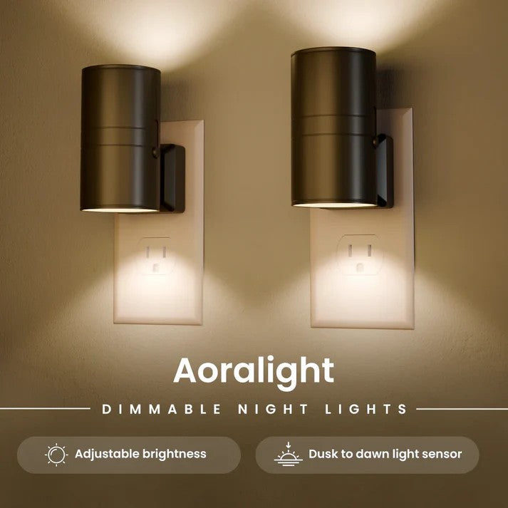 Indoor LED Night Light with Twilight Sensor