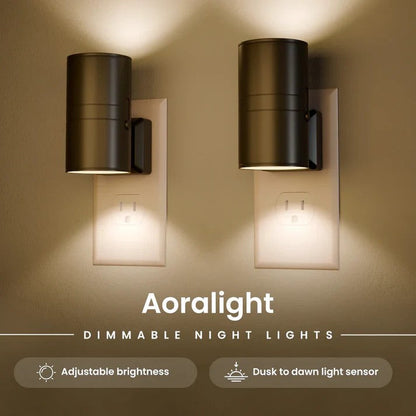 Indoor LED Night Light with Twilight Sensor