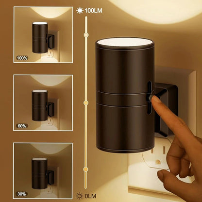 Indoor LED Night Light with Twilight Sensor