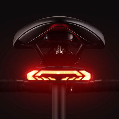 Feu arrière de vélo | Feu intelligent avec alarme et haute visibilité | Sécurité pour les cyclistes dans toutes les conditions