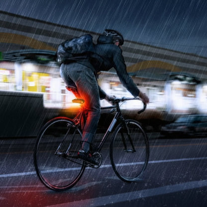 Rear Bike Light | Smart Light with Alarm and High Visibility | Safety for Cyclists in Every Condition