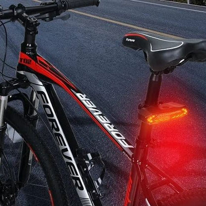Rear Bike Light | Smart Light with Alarm and High Visibility | Safety for Cyclists in Every Condition