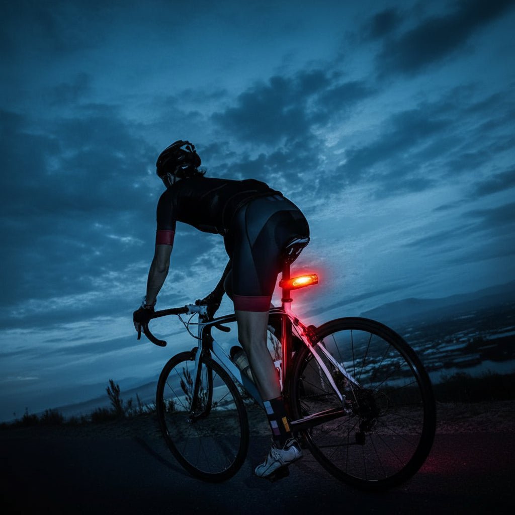 Rear Bike Light | Smart Light with Alarm and High Visibility | Safety for Cyclists in Every Condition