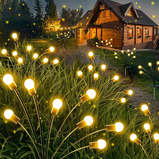 Luci Solari da Giardino | Lampade Impermeabili con Design Flessibile | Atmosfera Magica per Esterni