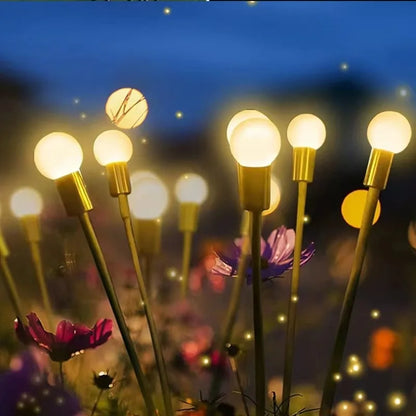 Garden Solar Lights | Waterproof Lamps with Flexible Design | Magical Atmosphere for Outdoors