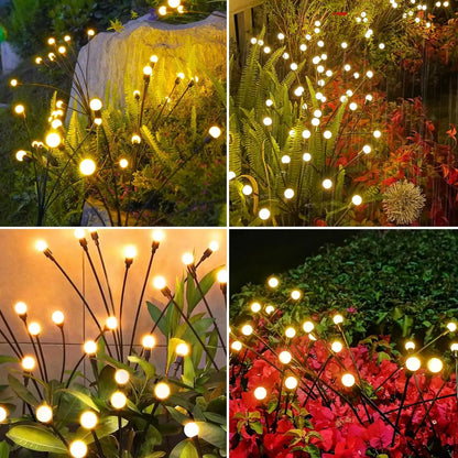 Garden Solar Lights | Waterproof Lamps with Flexible Design | Magical Atmosphere for Outdoors