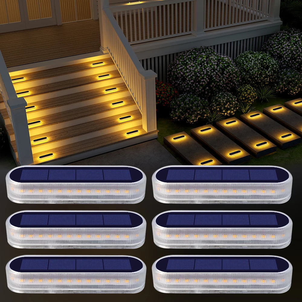 Garden Solar Lights | IP68 Waterproof LED Lamps with Automatic On/Off | Efficient Lighting for Yards and Pathways