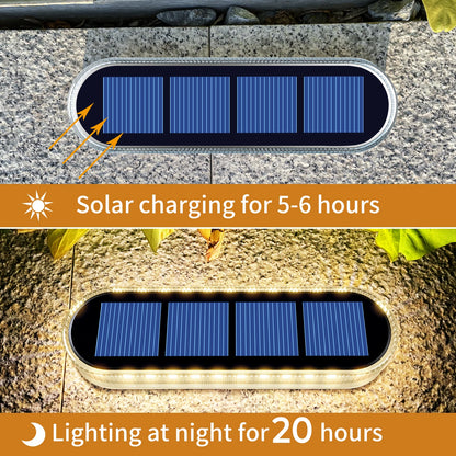 Garden Solar Lights | IP68 Waterproof LED Lamps with Automatic On/Off | Efficient Lighting for Yards and Pathways