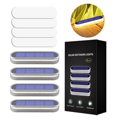 Garden Solar Lights | IP68 Waterproof LED Lamps with Automatic On/Off | Efficient Lighting for Yards and Pathways