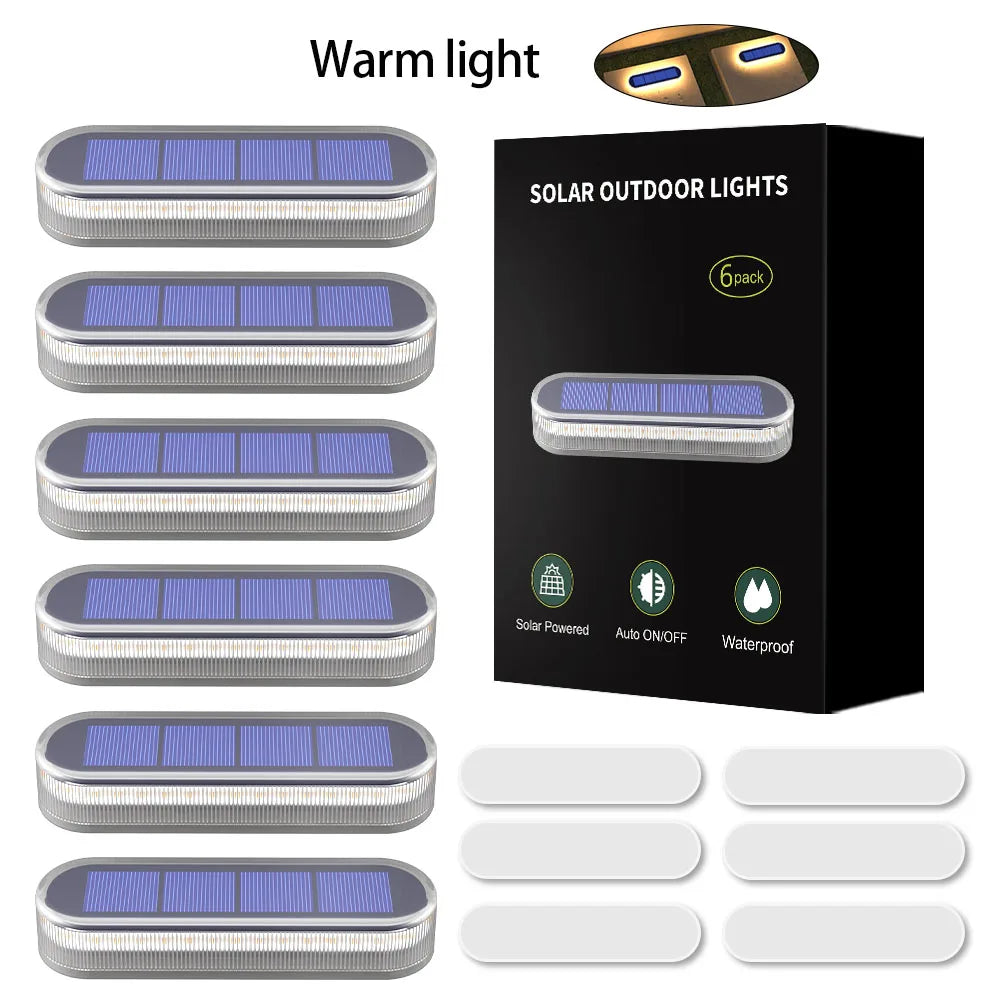 Garden Solar Lights | IP68 Waterproof LED Lamps with Automatic On/Off | Efficient Lighting for Yards and Pathways