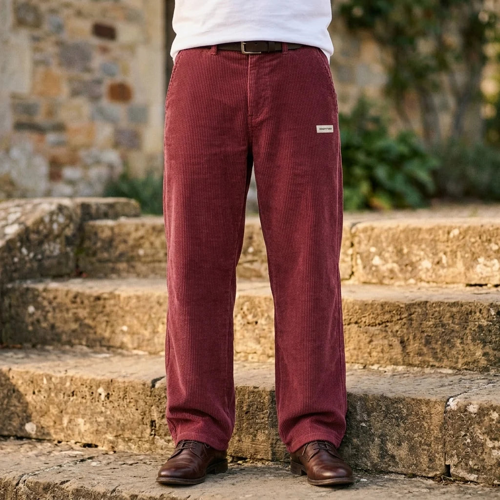 Lucian | Eleganti Pantaloni in Velluto a Coste Comodi 2