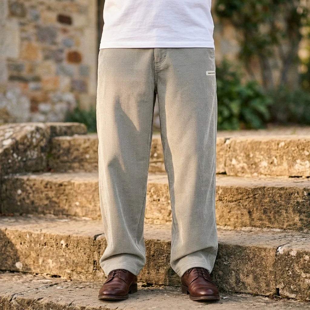 Lucian | Eleganti Pantaloni in Velluto a Coste Comodi 4