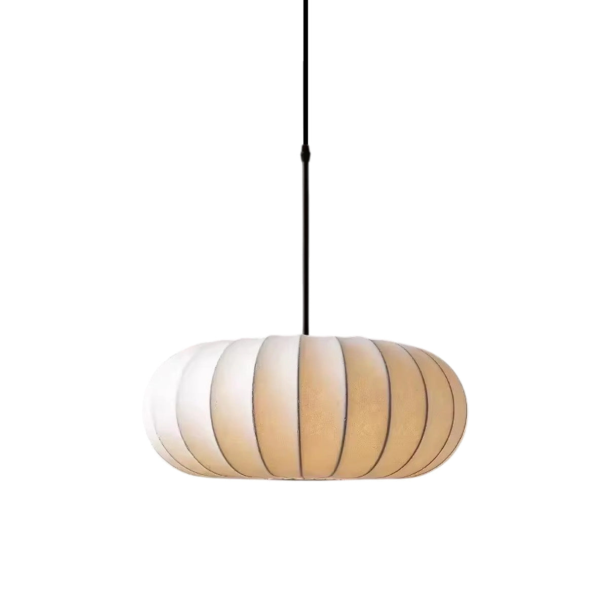 LumaSilk | Elegante Lampada a Sospensione in Tessuto per Illuminazione Moderna 8