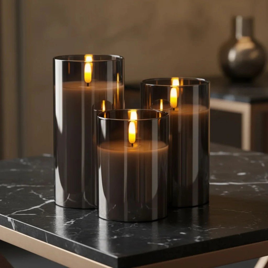 LumiCandle | Candele Decorative Senza Fiamma con Telecomando | Atmosfera Sicura per Ogni Occasione 0