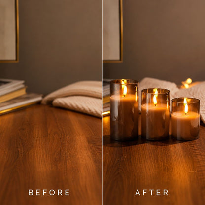 LumiCandle | Candele Decorative Senza Fiamma con Telecomando | Atmosfera Sicura per Ogni Occasione 3