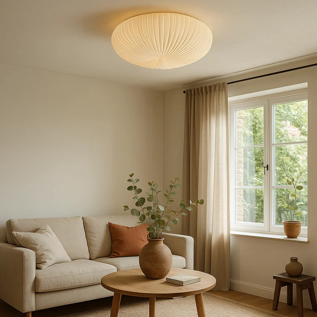 Luminara | Elegante Plafoniera LED Moderna per Atmosfera Accogliente 2